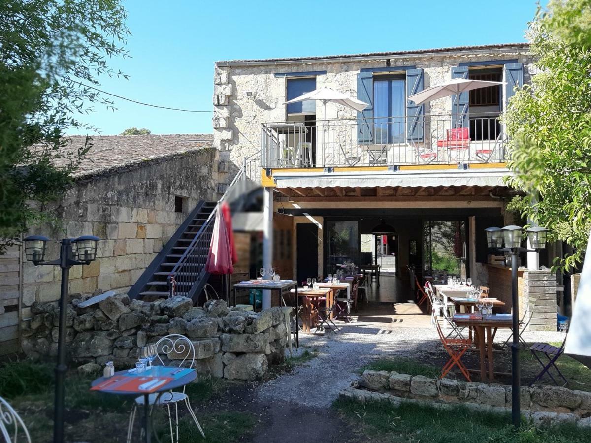 Apartamento Les Logis Des Vignobles Sainte Emilion En Duplex N 1 Avec Terrasse Exterior foto